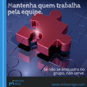 Read more about the article Mantenha quem trabalha pela equipe.